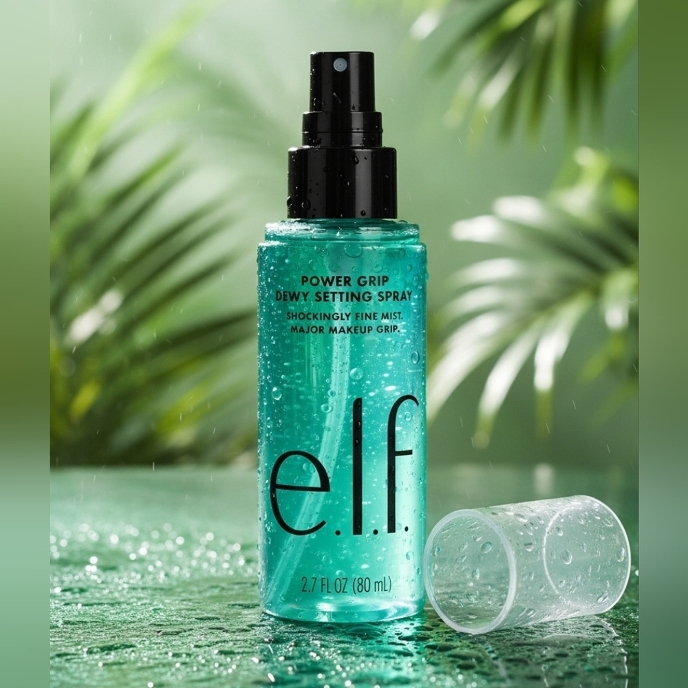 e.l.f. Power Grip Dewy Setting Spray New 2.7 Fl Oz